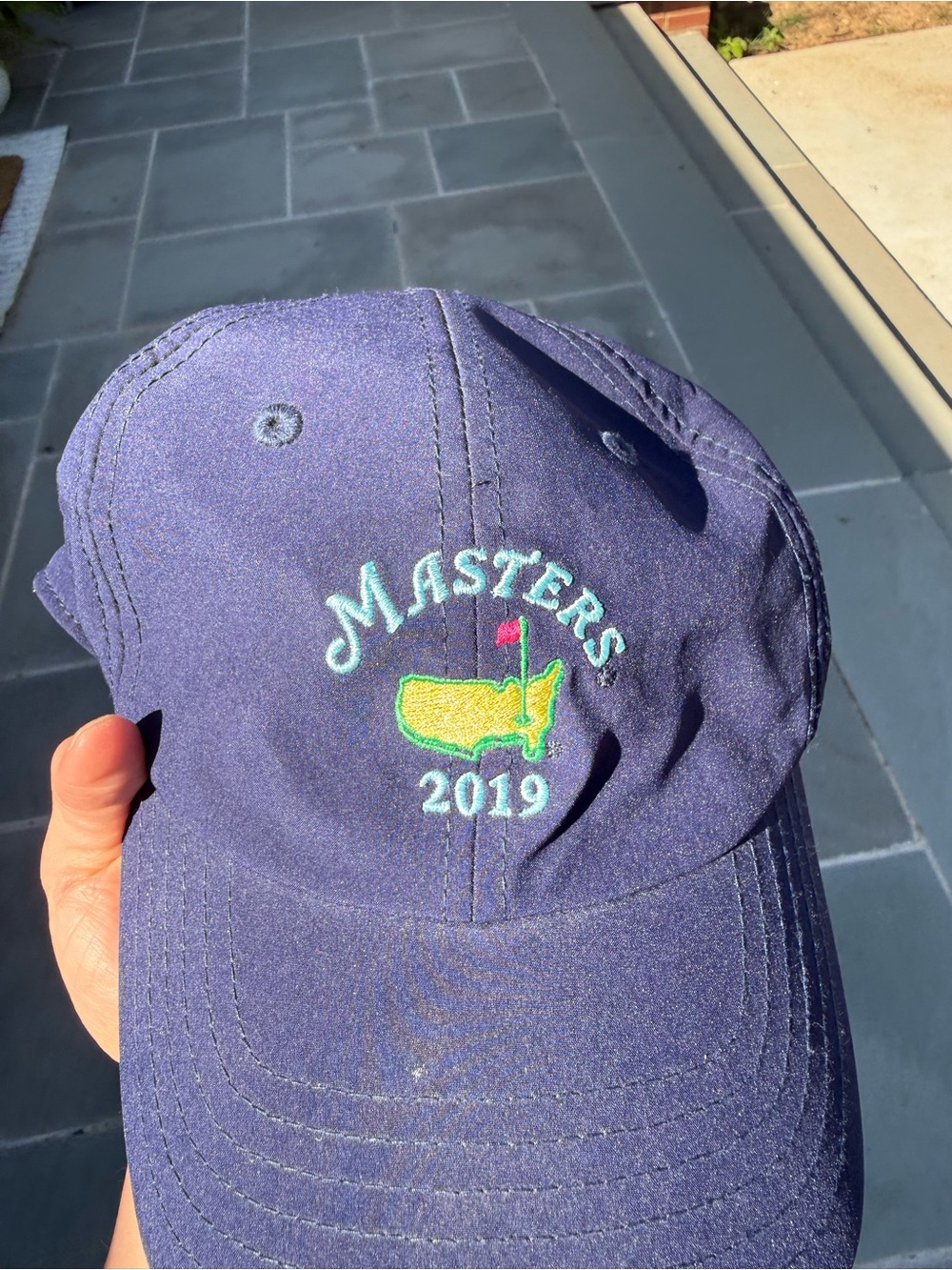 Masters Navy Blue 2019 Embroidered Golf Cap